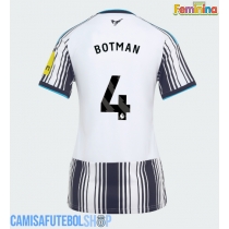 Camisa de time de futebol Newcastle United Sven Botman #4 Replicas 1º Equipamento Feminina 2026-27 Manga Curta